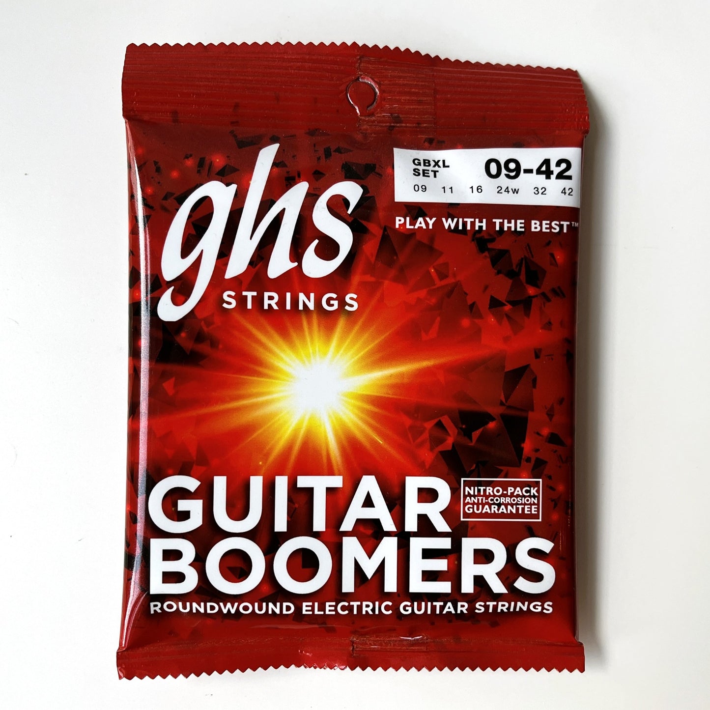 ghs boomer electric guitar strings 09-42