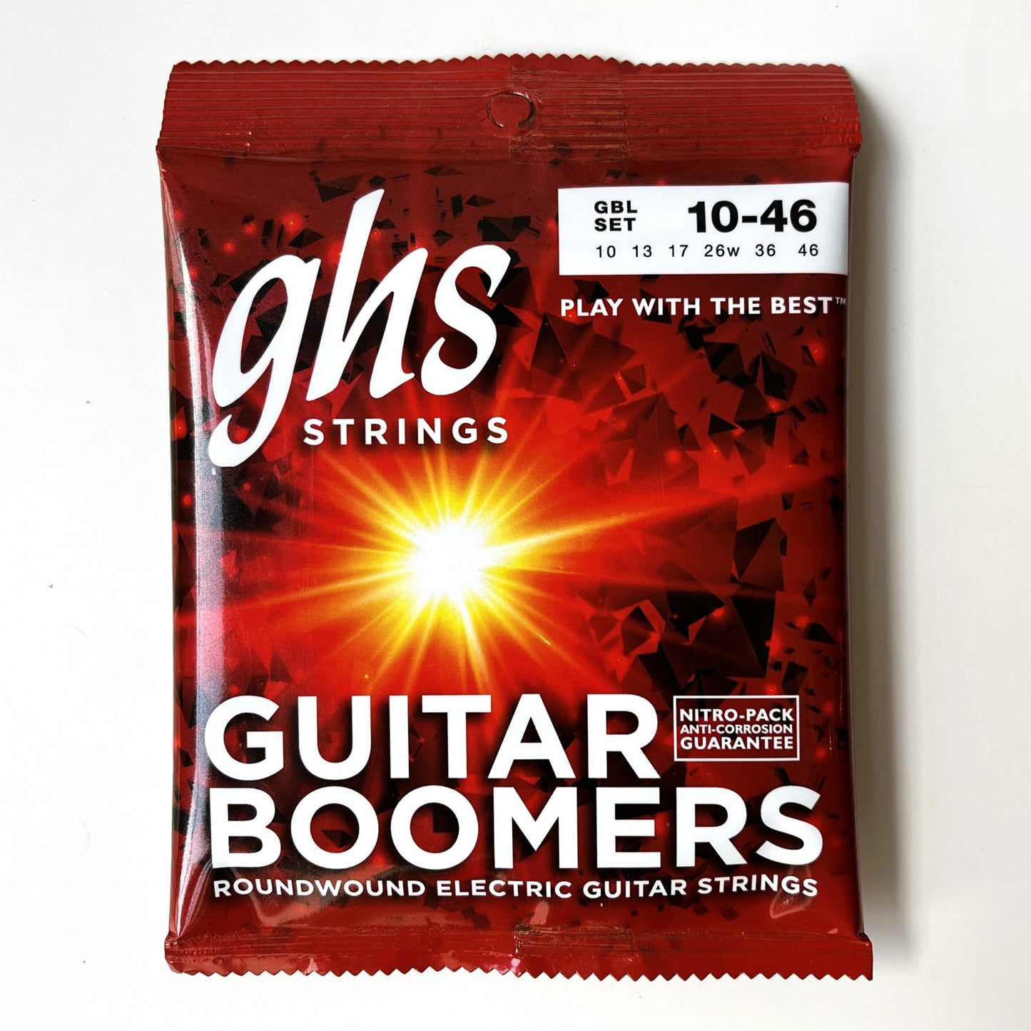ghs boomer electric guitar strings 10-46