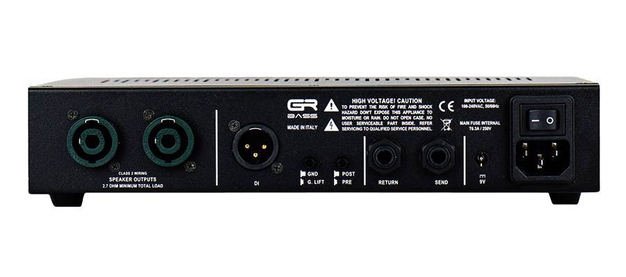 GRBass ONE350 back view