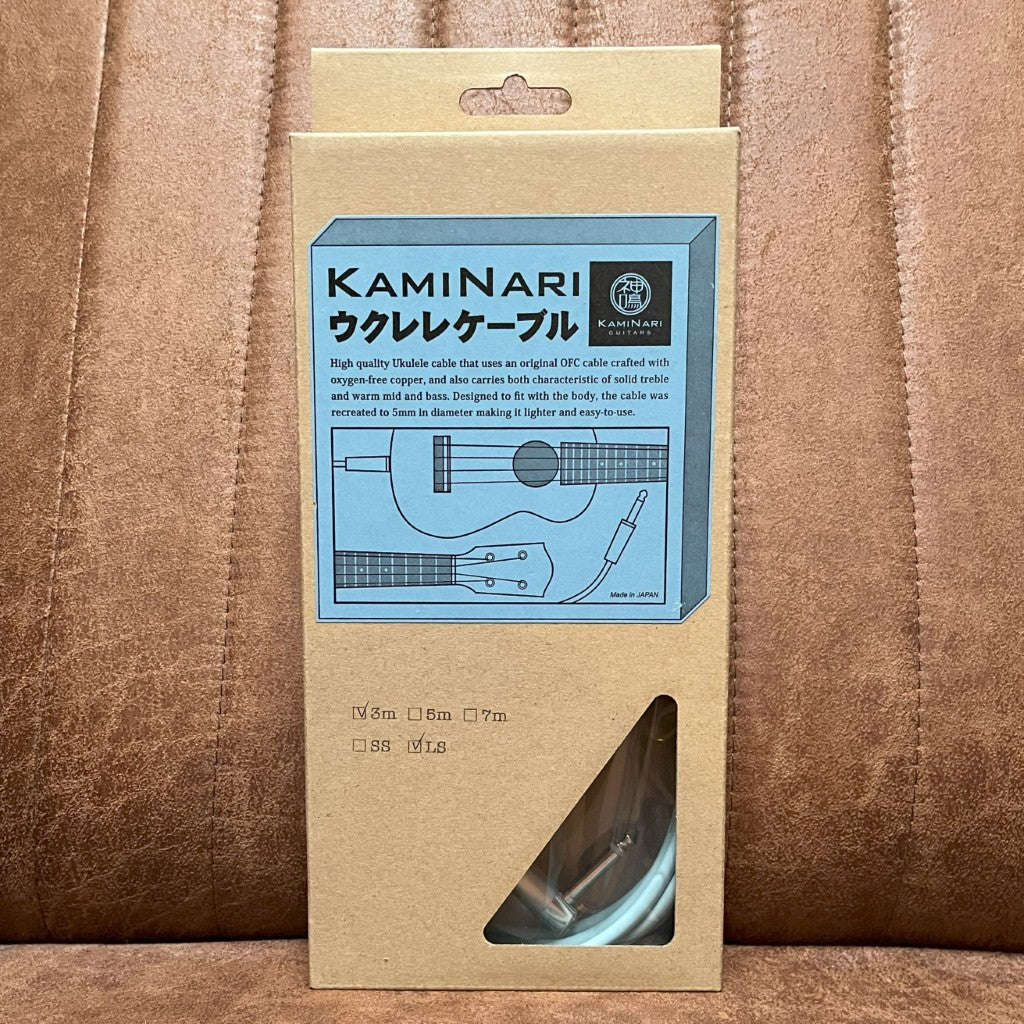 KAMINARI Ukulele Cable 3mLS box