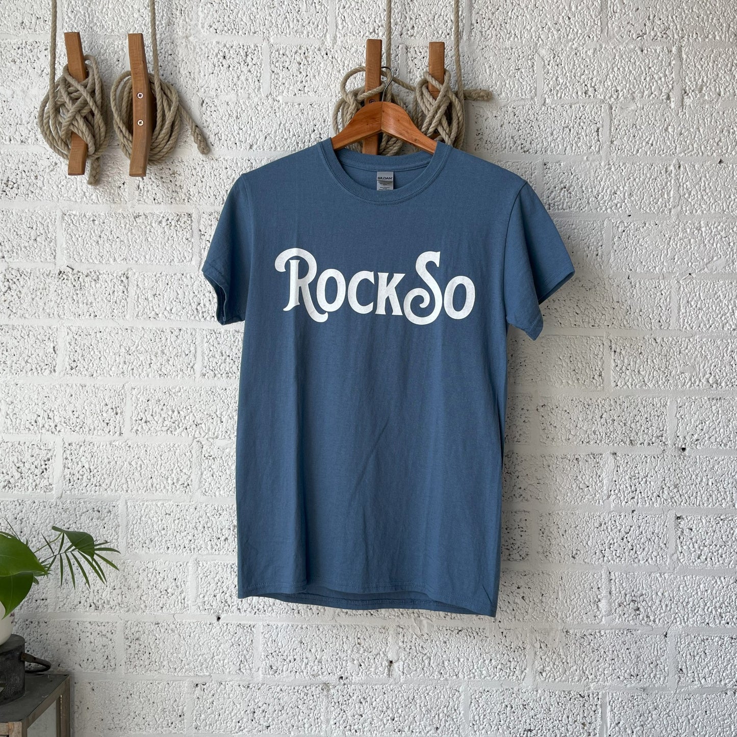 RockSo T-Shirt Light Blue Size S