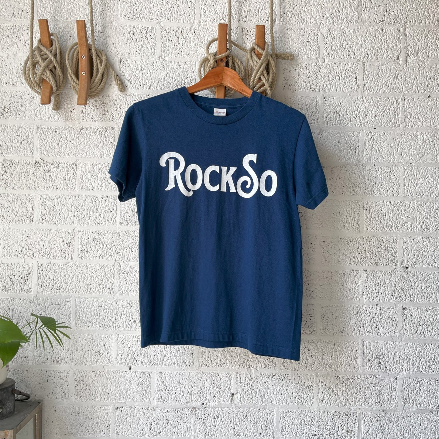 RockSo T-Shirt Navy Size S