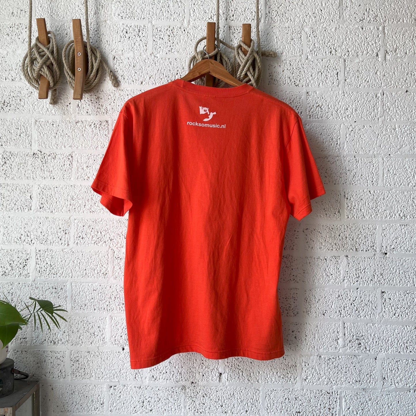 RockSo T-Shirt Orange Size L back