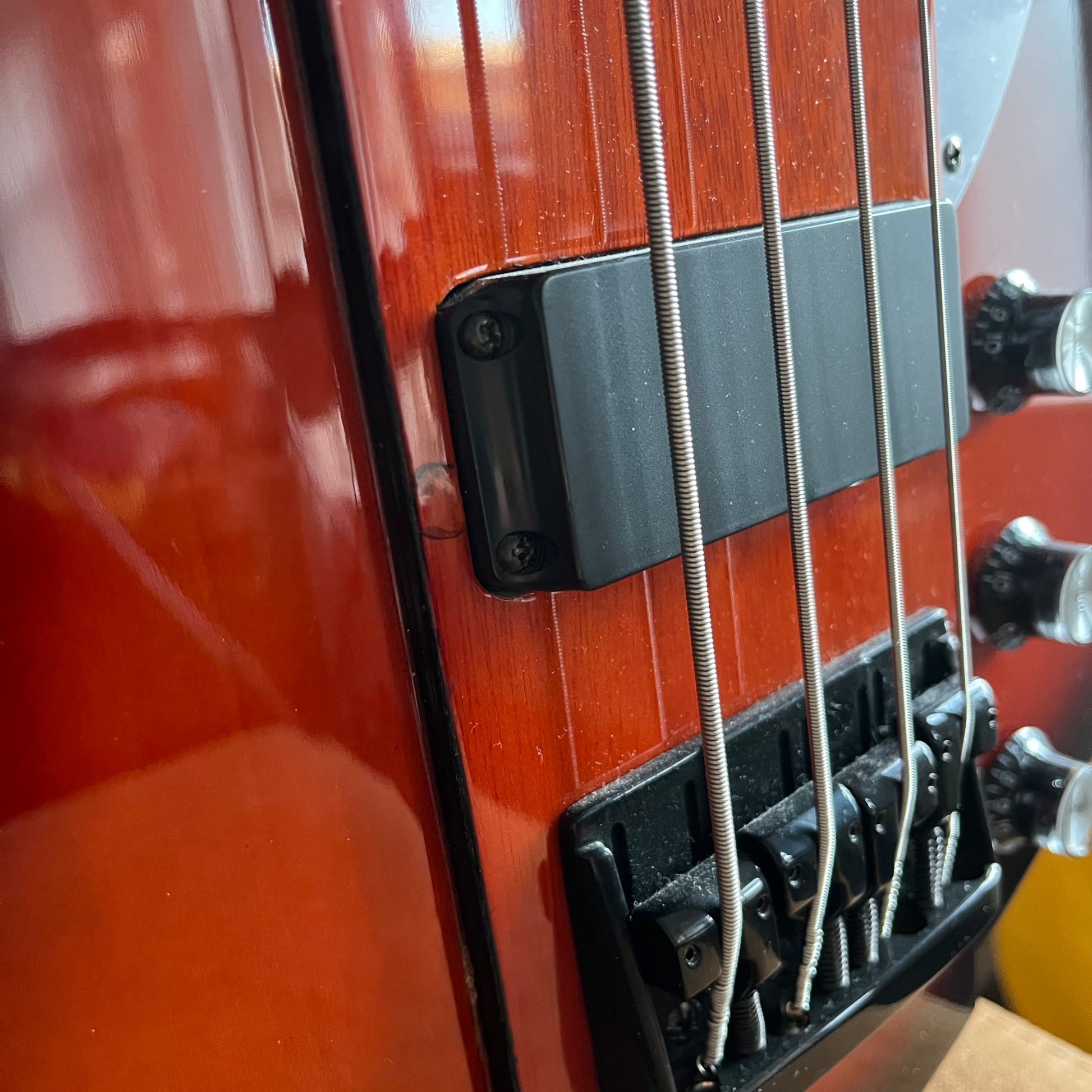 Tokai TB48 T-Bird Bass blemish front