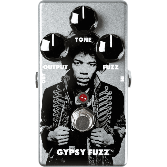 dunlop gypsy fuzz jhm8 jimi hendrix signature fuzz pedal
