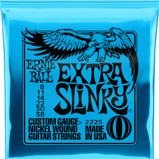 ernie ball extra slinky electric guitar strings 8-38