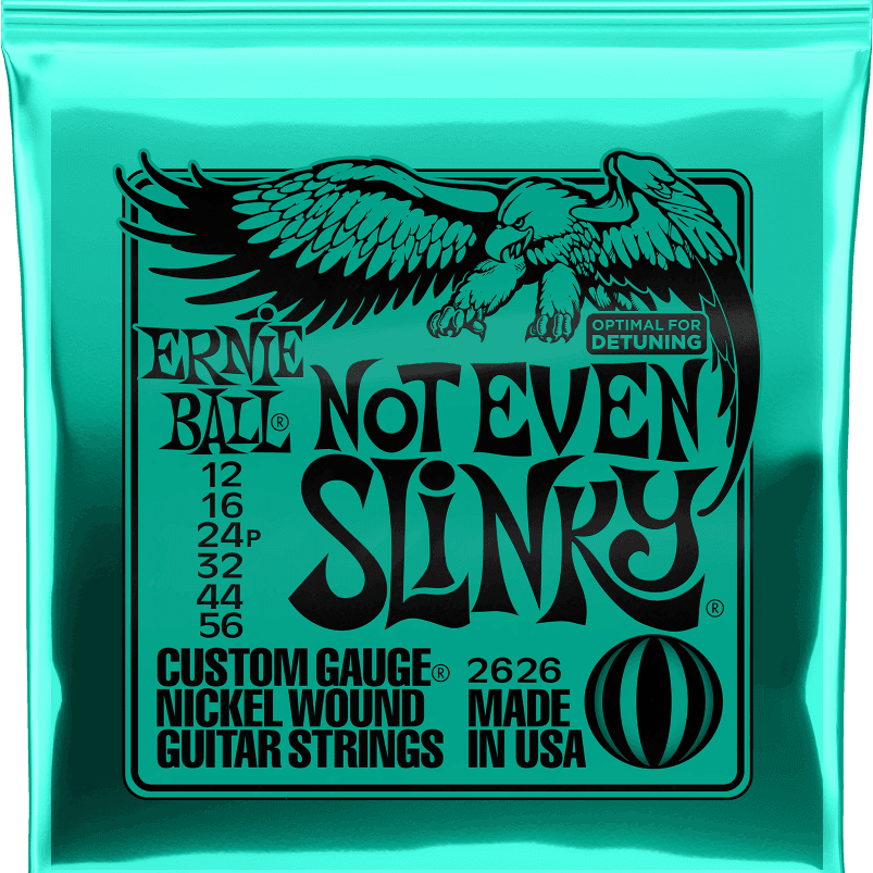 ernie ball not even slinky electric guitar strings 12-56