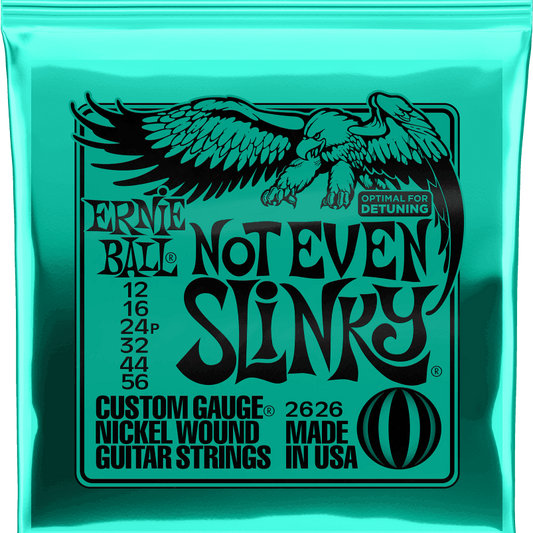 ernie ball not even slinky electric guitar strings 12-56