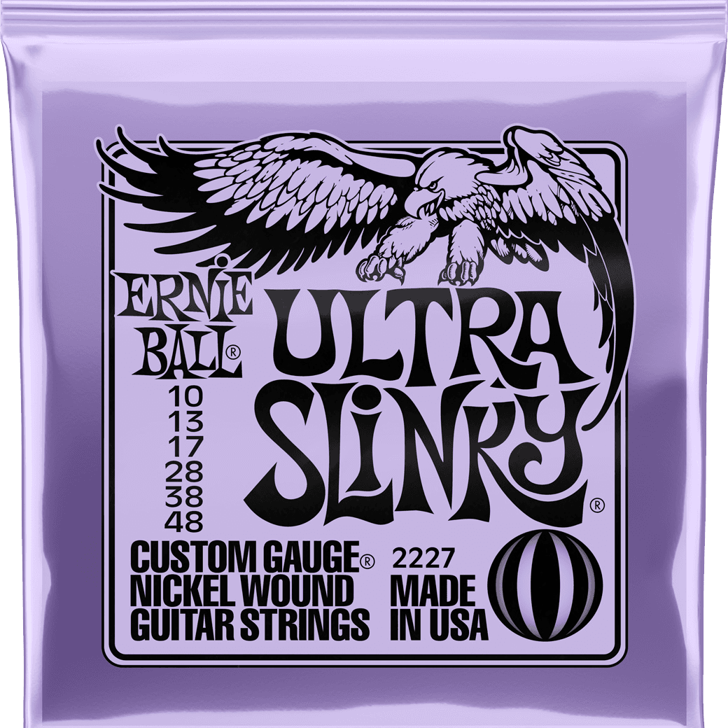 ernie ball ultra slinky electric guitar strings 10-48
