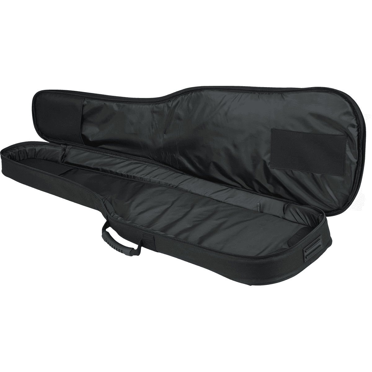 gator gb-4g-jmaster gig bag jazzmaster-style electric guitar opened