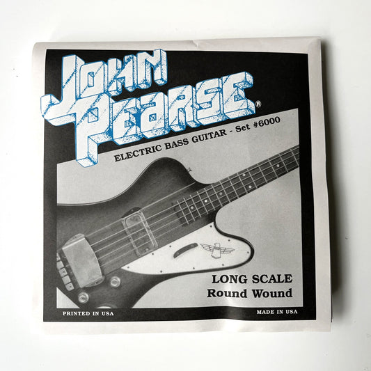 john pearse 6000 electric bass strings 45-100