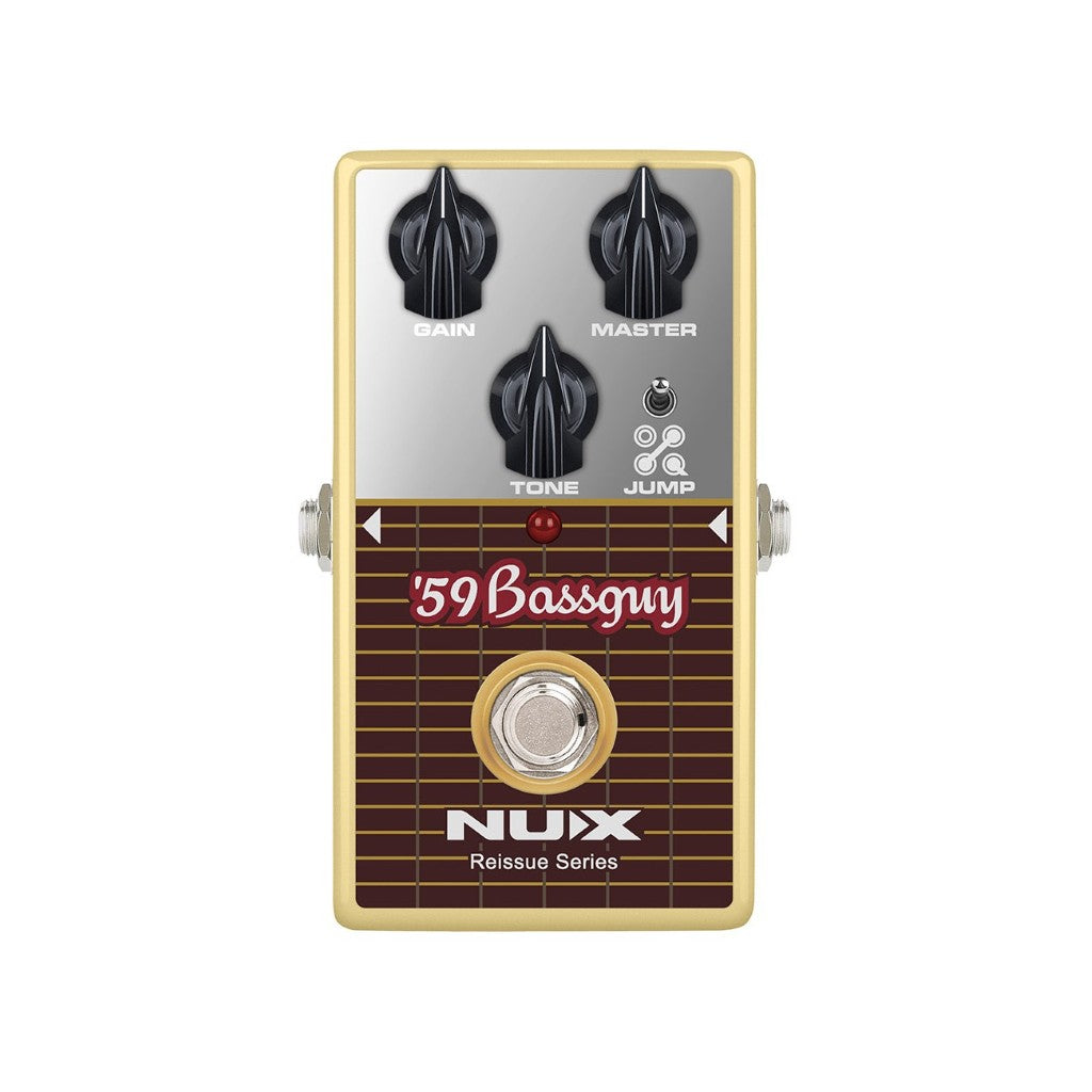 nux reissue 59 bassguy overdrive pedal