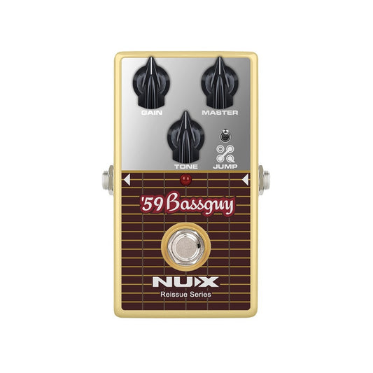 nux reissue 59 bassguy overdrive pedal