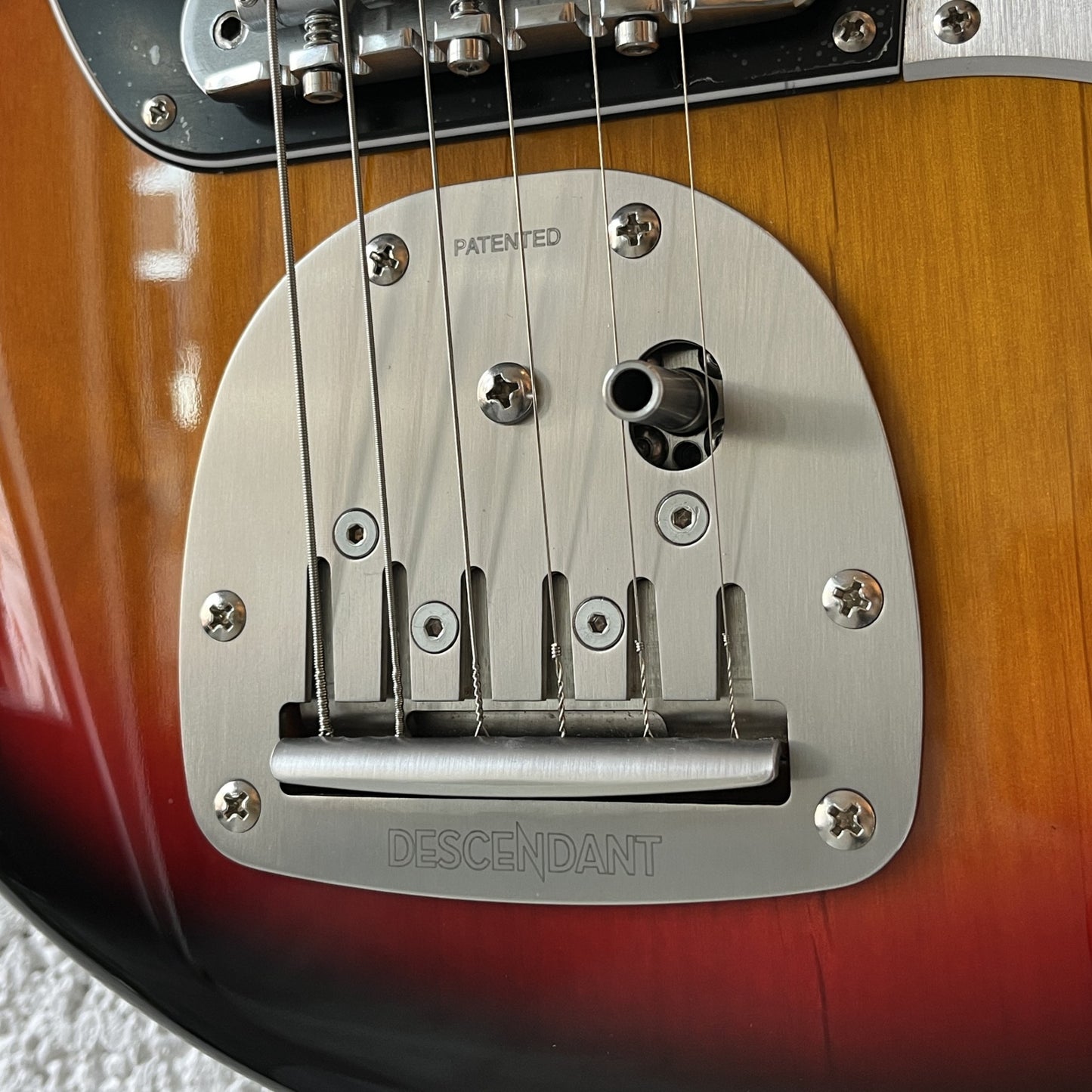 oopegg trailbreaker mk1 3-tone sunburst bridge