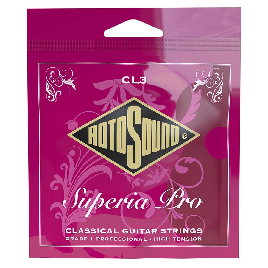 rotosound cl3 grade 1 professional classical guitar strings high tension