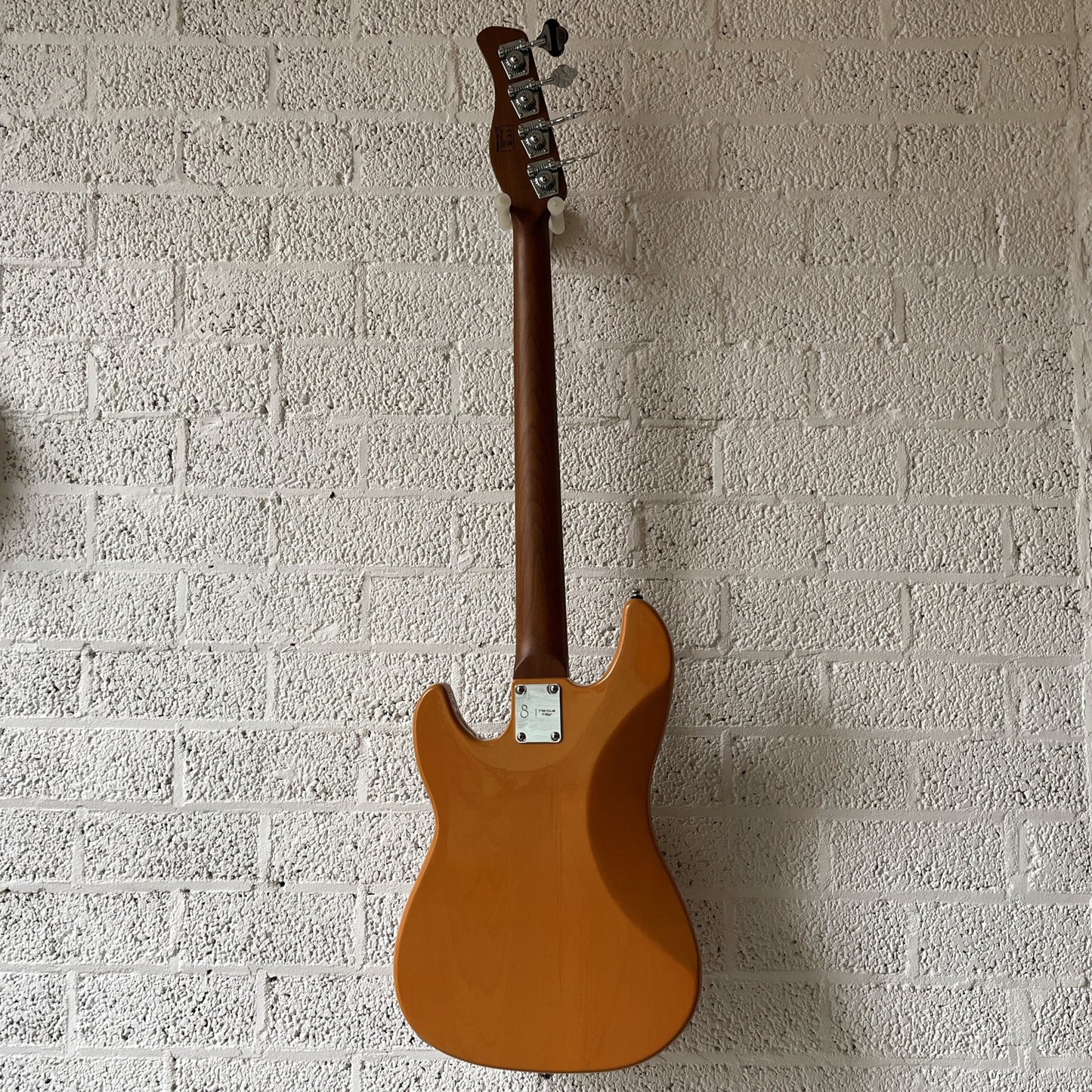 sire marcus miller d5 butterscotch blonde electric bass back view