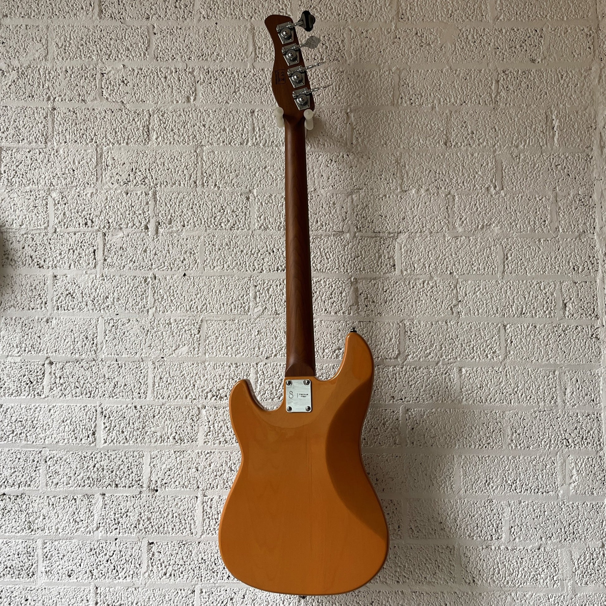 sire marcus miller d5 butterscotch blonde electric bass back view