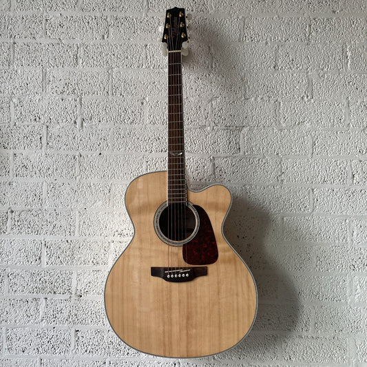 takamine gj72ce electro acoustic jumbo guitar natural