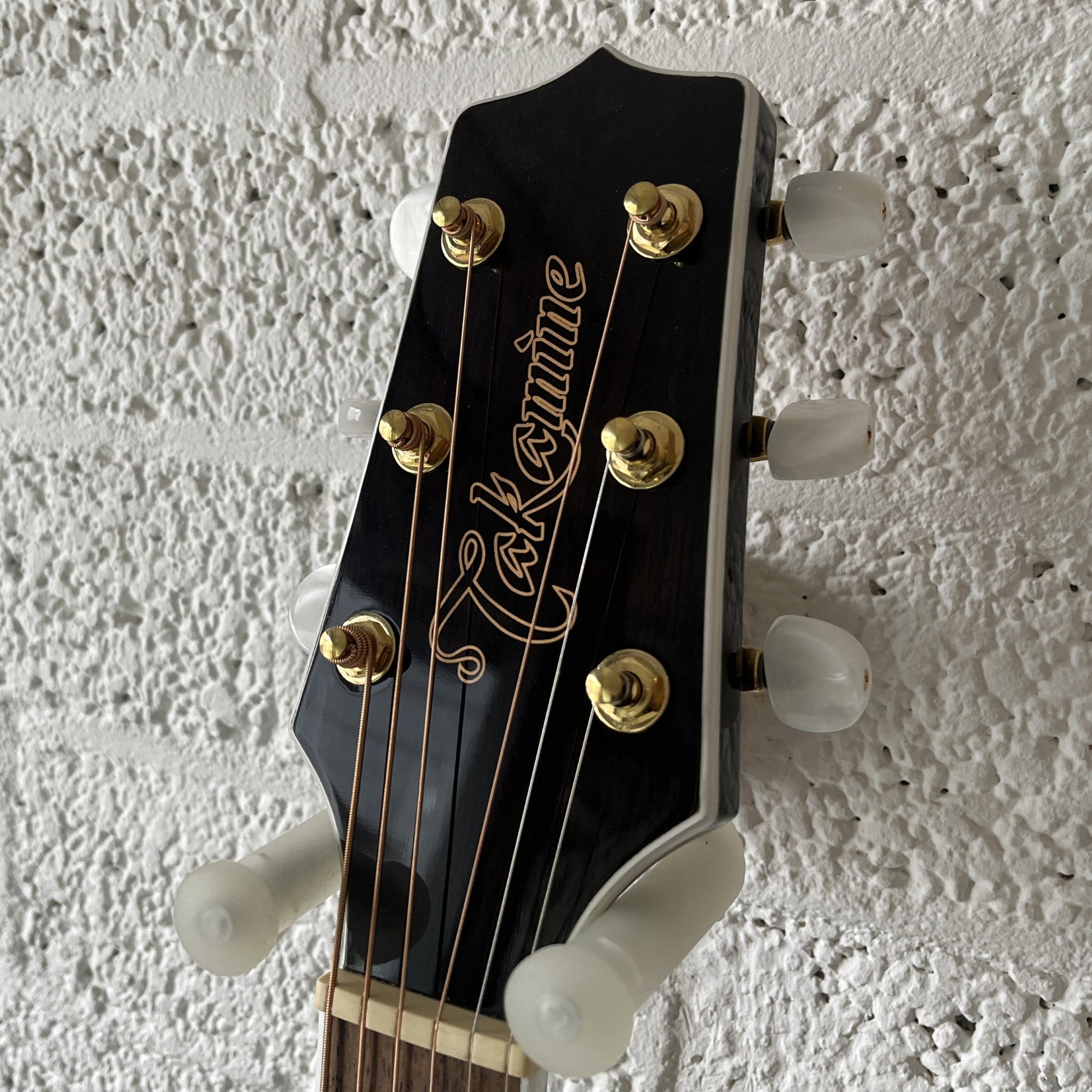 takamine gn75ce electro acoustic guitar transparent black headstock
