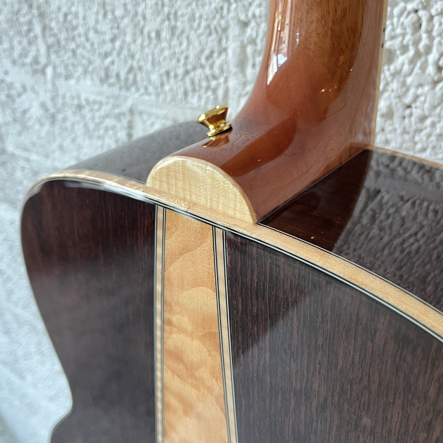 takamine gn93nat auditorium guitar neck joint
