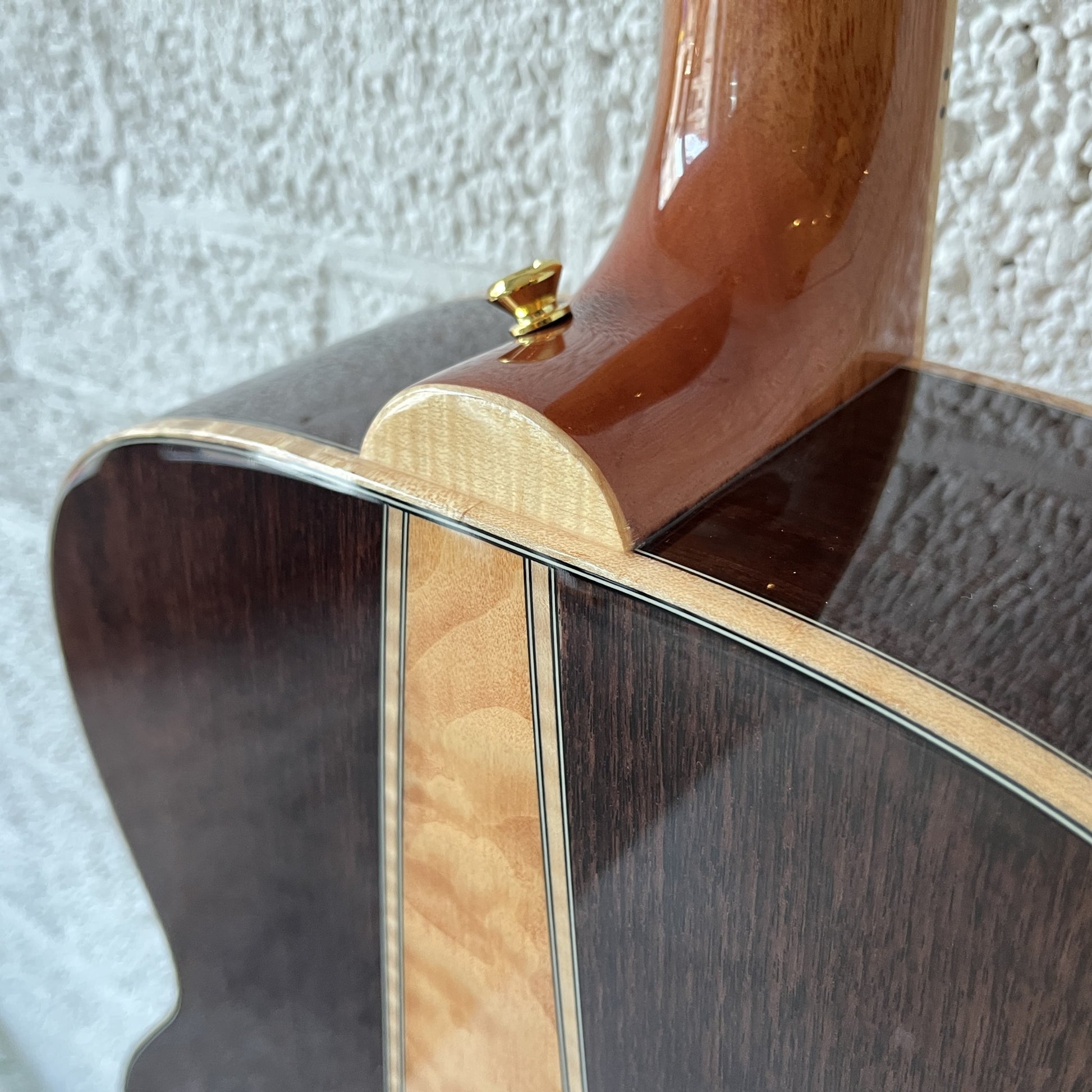 takamine gn93nat auditorium guitar neck joint