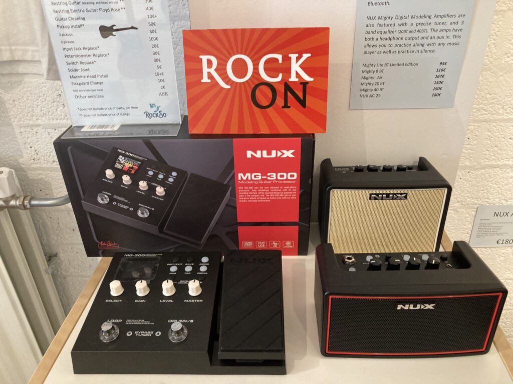 Rock on with NUX Multi Effects and portable amps