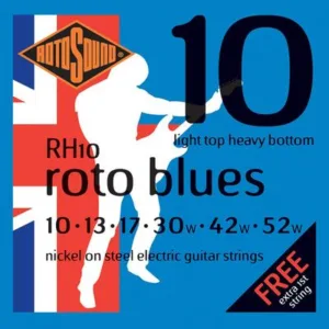 Rotosound Roto RH10 string set electric 10-52