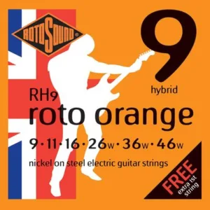 Rotosound Roto RH9 string set electric 9-46
