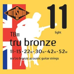 Rotosound Tru Bronze TB11 string set acoustic 11-52