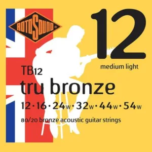 Rotosound Tru Bronze TB12 string set acoustic 12-54