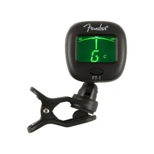Fender FT-1 chromatic clip tuner (also G+B+U+V)